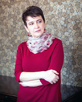 La scrittrice ucraina Oksana Zabužko