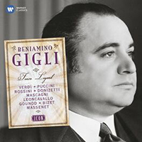 Il tenore Beniamino Gigli (1890-1957) interprete ufficiale dell'Inno a Roma