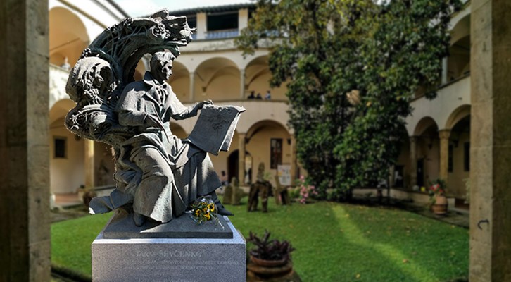 Una statua di Taras Shevchenko inaugurata a Firenze