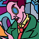 Julius Evola visto da Pablo Echaurren