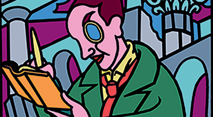 Julius Evola visto da Pablo Echaurren