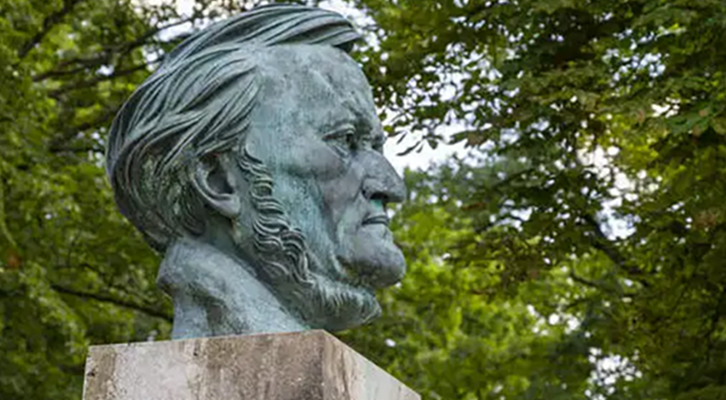 Arno Breker, busto di Richard Wagner a Bayreuth