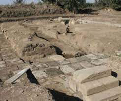 Il sito archeologico Sol Indigens nei pressi di Pomezia