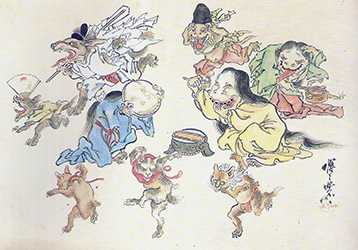 Gli Yokai in mostra all'Istituto di Cultura Giapponese