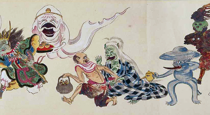 In mostra all’Istituto di Cultura Giapponese le raffigurazioni pittoriche dei folletti Yokai, spiritelli e mostri popolari della tradizione