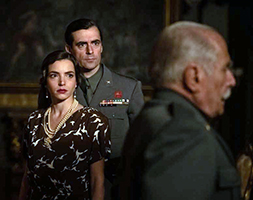 La lunga notte. La caduta del Duce. Aurora Ruffino è Maria José, Flavio Parenti è Umberto di Savoia