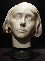Busto di Margherira Sarfatti realizzato dallo scultore Adolfo Wildt nel 1930