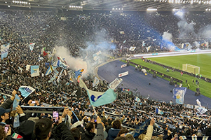 Tifosi della Curva Nord della Lazio
