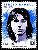 Francobollo commemorativo di Sergio Ramelli (1956-1975)
