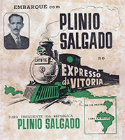 Plinio Salgado candidato alla presidenza del Brasile nel 1955