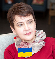 La scrittrice Oksana Zabuzko